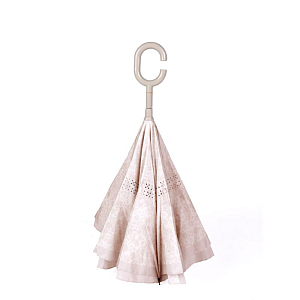 Зонт Mrs. Ertha "Bouquet Silhouette", цветочный эскиз